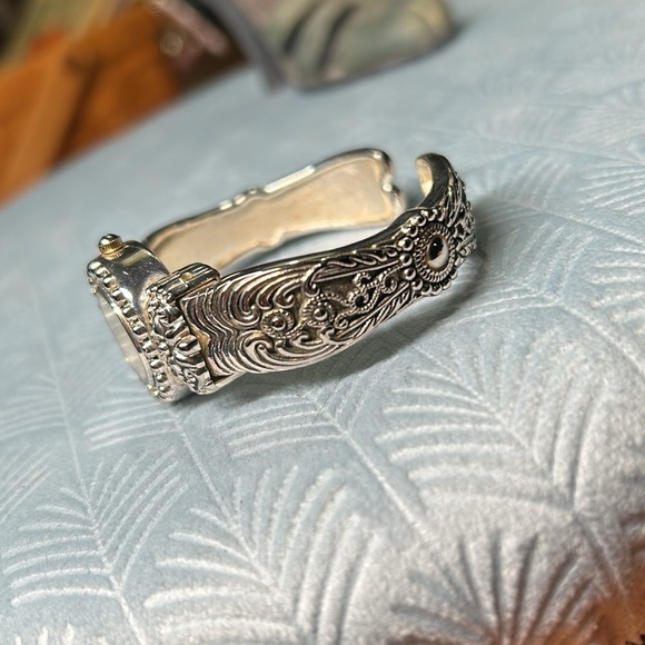 Geneva platinum spoon Like vintage watch - Picture 3 of 15